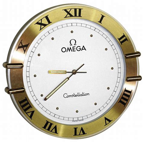 omega wall clock|omega wall clock price.